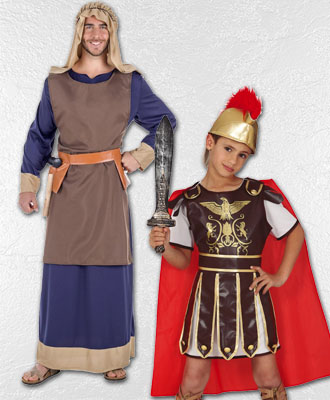 Disfraces de Hebreos y Romanos para festivales y representaciones navide&ntilde;as